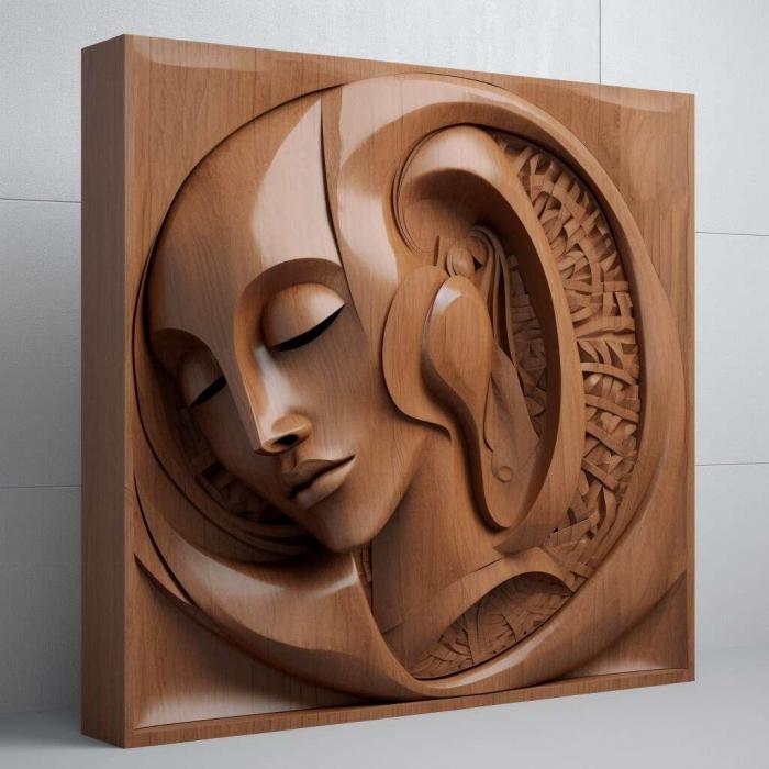 نموذج ثلاثي الأبعاد لآلة CNC 3D Art 